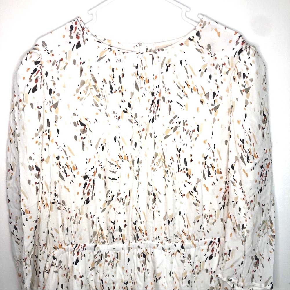 a new day + White Elastic Waist Dress - Picture 3 of 6